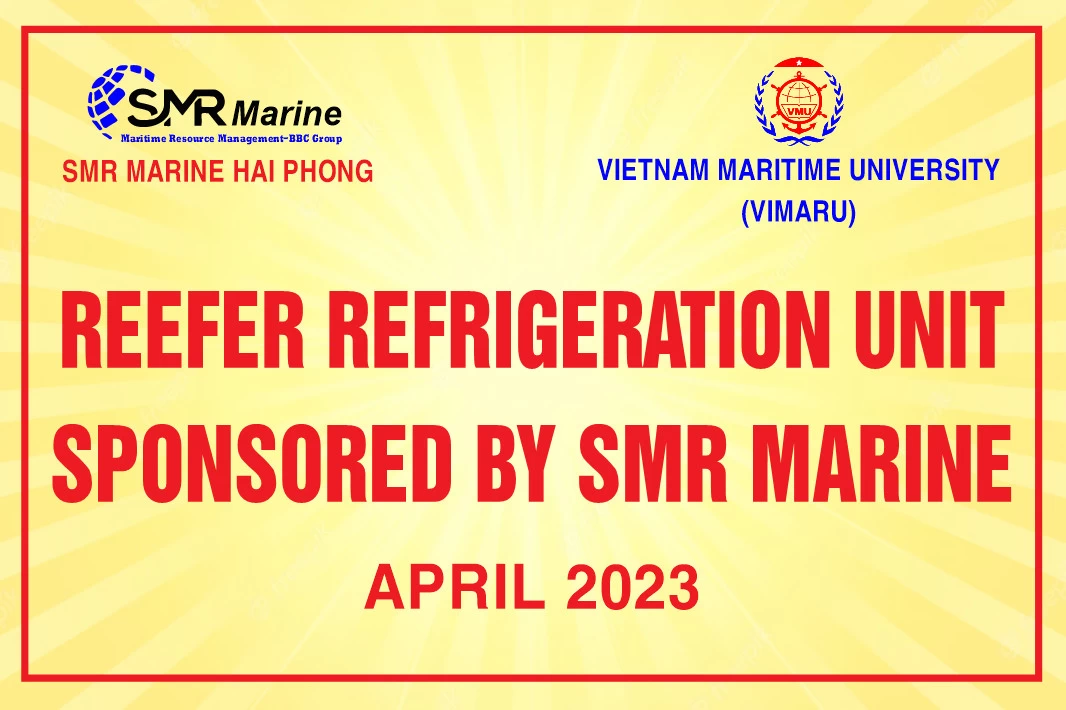 Công ty BBC-SMR Marine tổ chức lễ bàn giao 01 Reefer Container cho Khoa Máy vận hành Trường ĐHHH